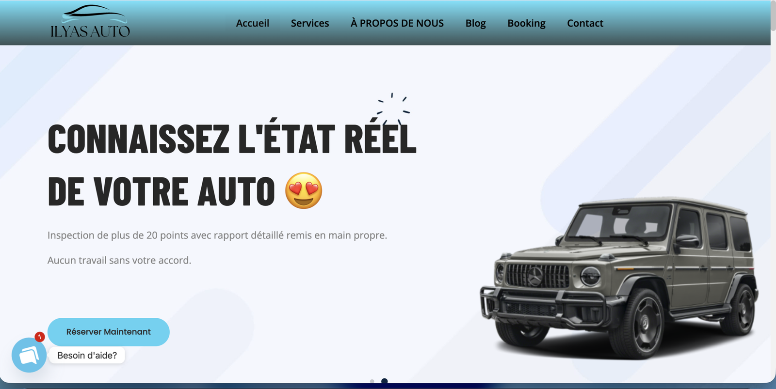 Ilyas Auto — site web automobile