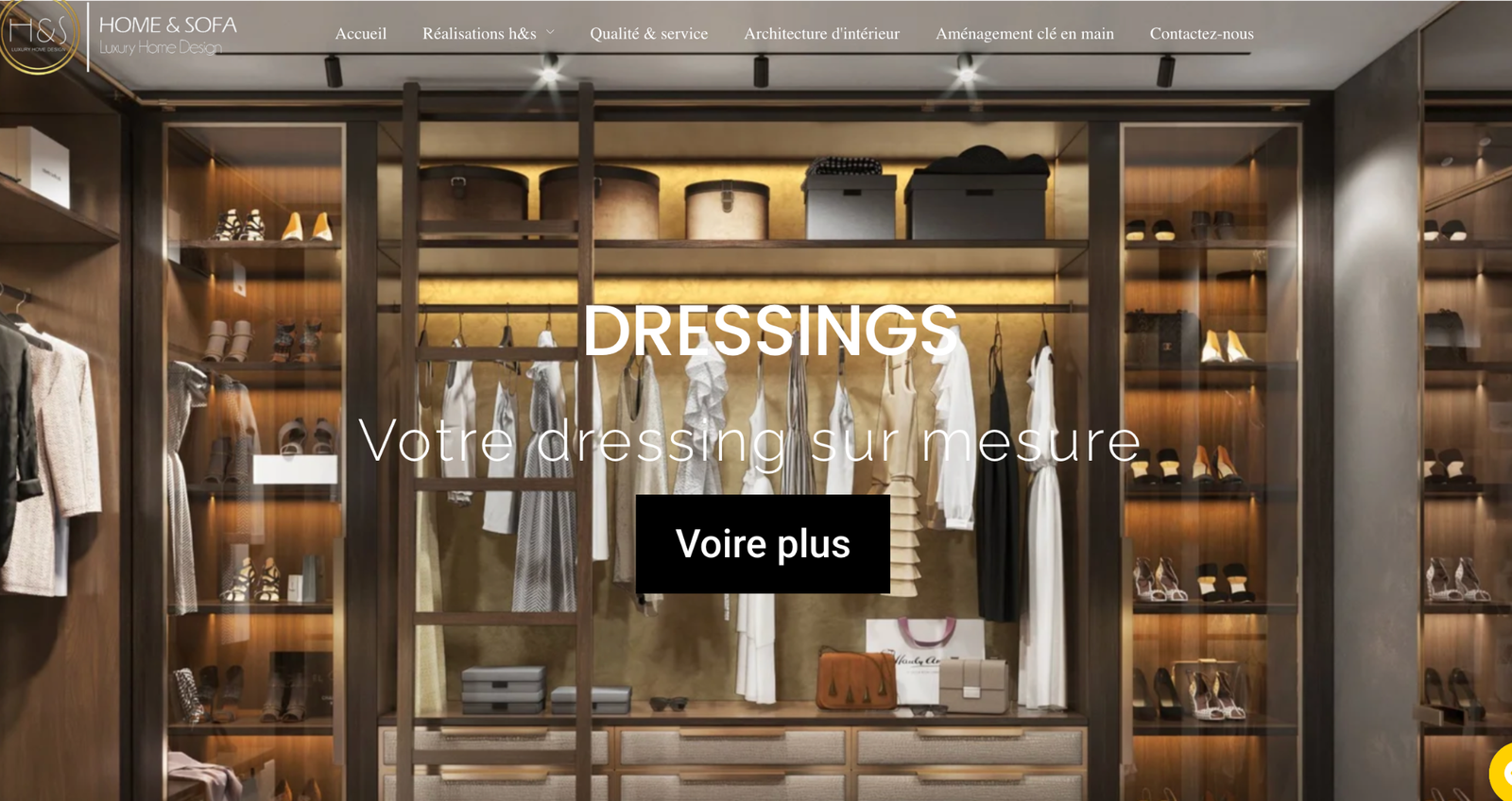 Home & Sofa — projet digital